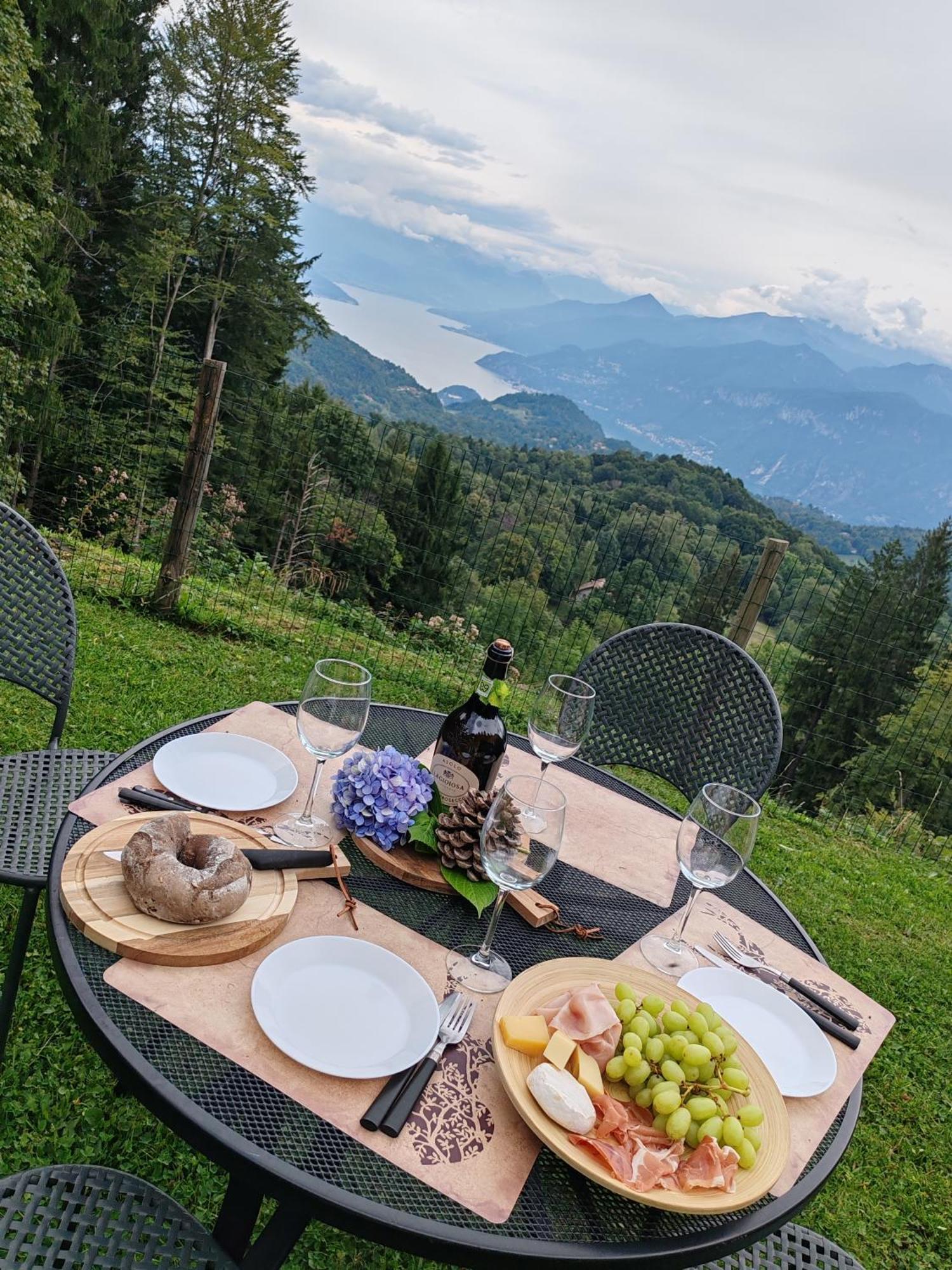 Villa Chalet Bellagio Panorama Buitenkant foto